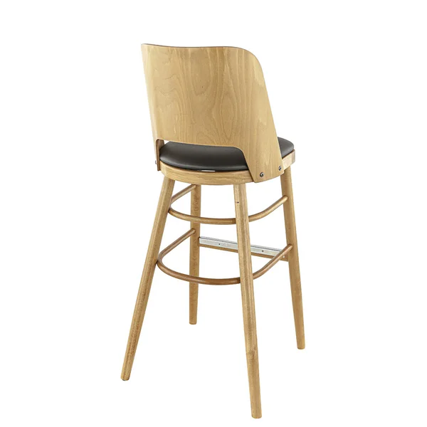 Tabouret de bistrot hêtre et simili Bucarest