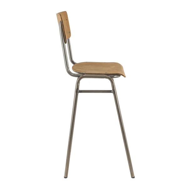 Tabouret de bistrot métal et bois Angelus
