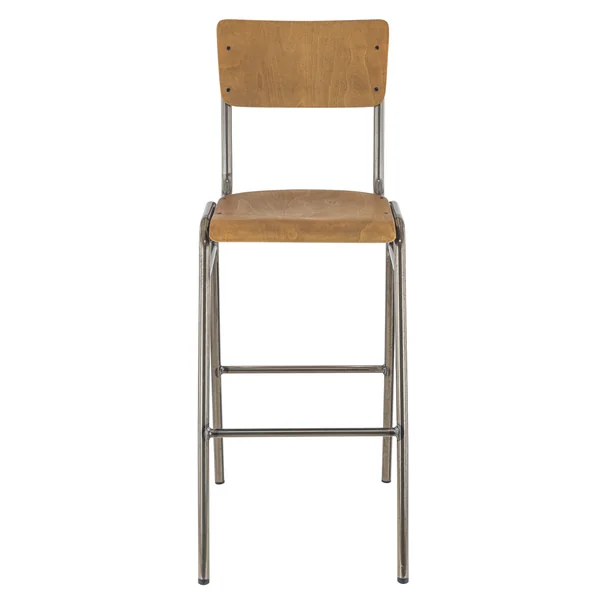 Tabouret de bistrot métal et bois Angelus