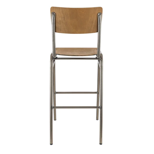 Tabouret de bistrot métal et bois Angelus