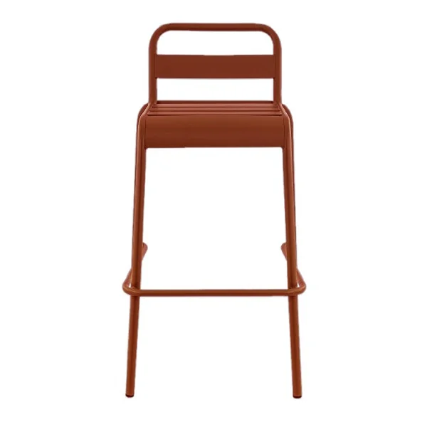 Tabouret de brasserie empilable pour terrasse en métal Bastien