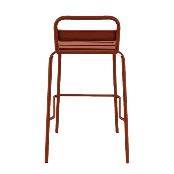 Tabouret de brasserie empilable pour terrasse en métal Bastien