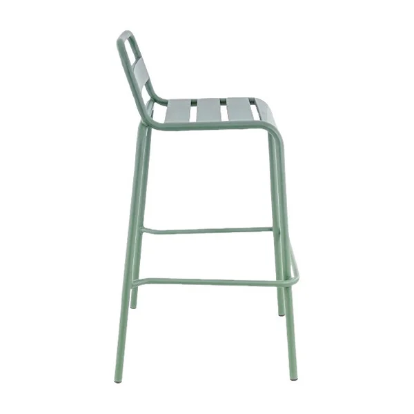 Tabouret de brasserie empilable pour terrasse en métal Bastien