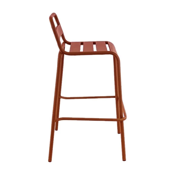 Tabouret de brasserie empilable pour terrasse en métal Bastien