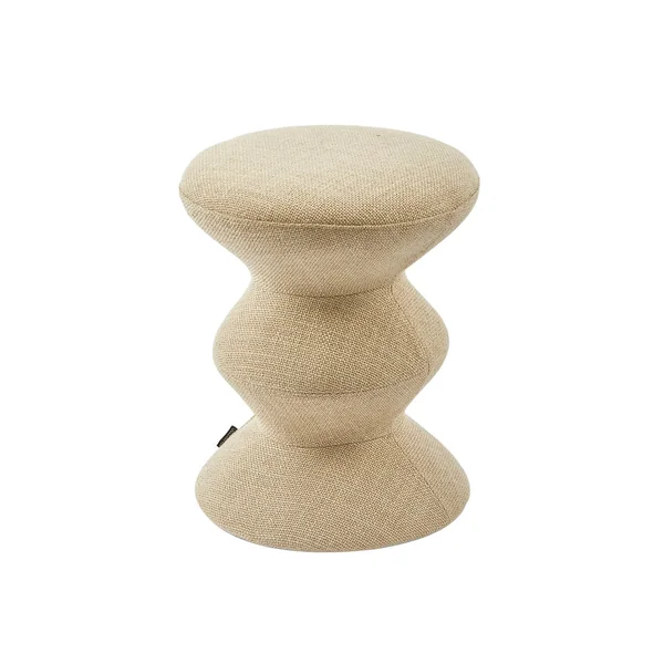 Tabouret SOFT ZIG ZAG Smooth Beige POLSPOTTEN