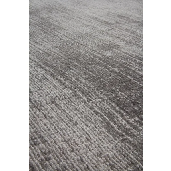 Tapis effet vintage en viscose tissé main Kruger