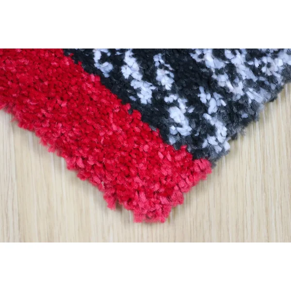 Tapis ethnique pour chambre rouge doux Spectre