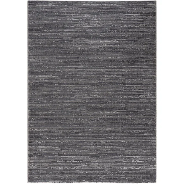 Tapis moderne à courtes mèches effet brillant Justine