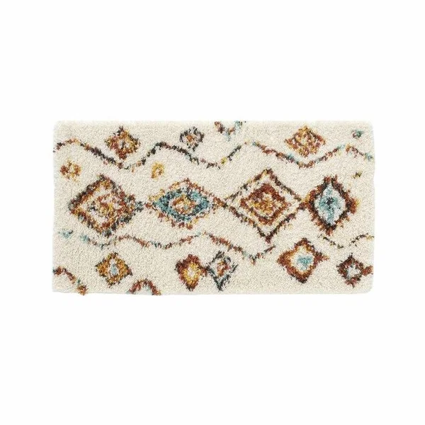 TAPIS RECTANGLE 60X110CM MOTIFS LOSANGES