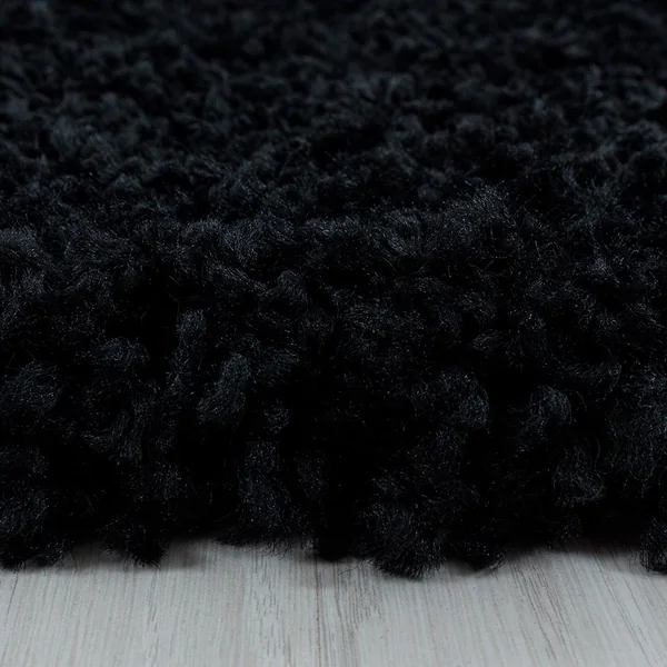 Tapis shaggy design uni rectangulaire Gadol
