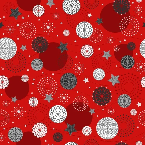 TOILE CIREE RLX 1 40MX20M PVC IMP MET NOVA STAR ROUGE ARGENT