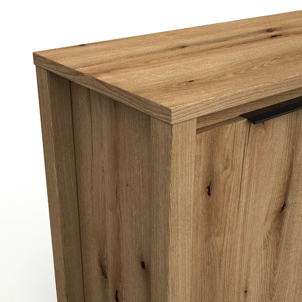 Vaisselier/argentier contemporain 200 cm chêne etna Bonno