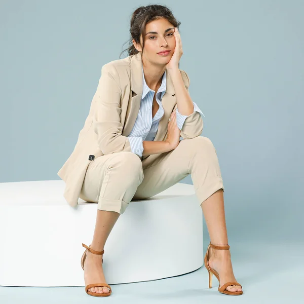 Veste blazer, Spécial Petites, sable
