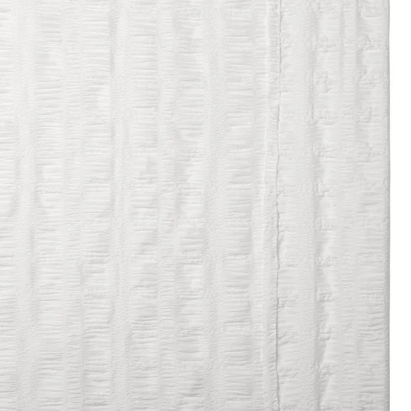 VOILAGE NOA SEERSUCKER BLANC 140X240CM