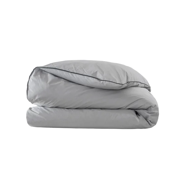 Édredon naturel duvet et plumettes qualité prestige, gris